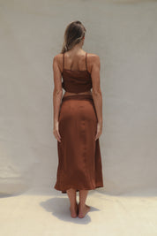 Holiday Wrap Skirt - Coconut Oil