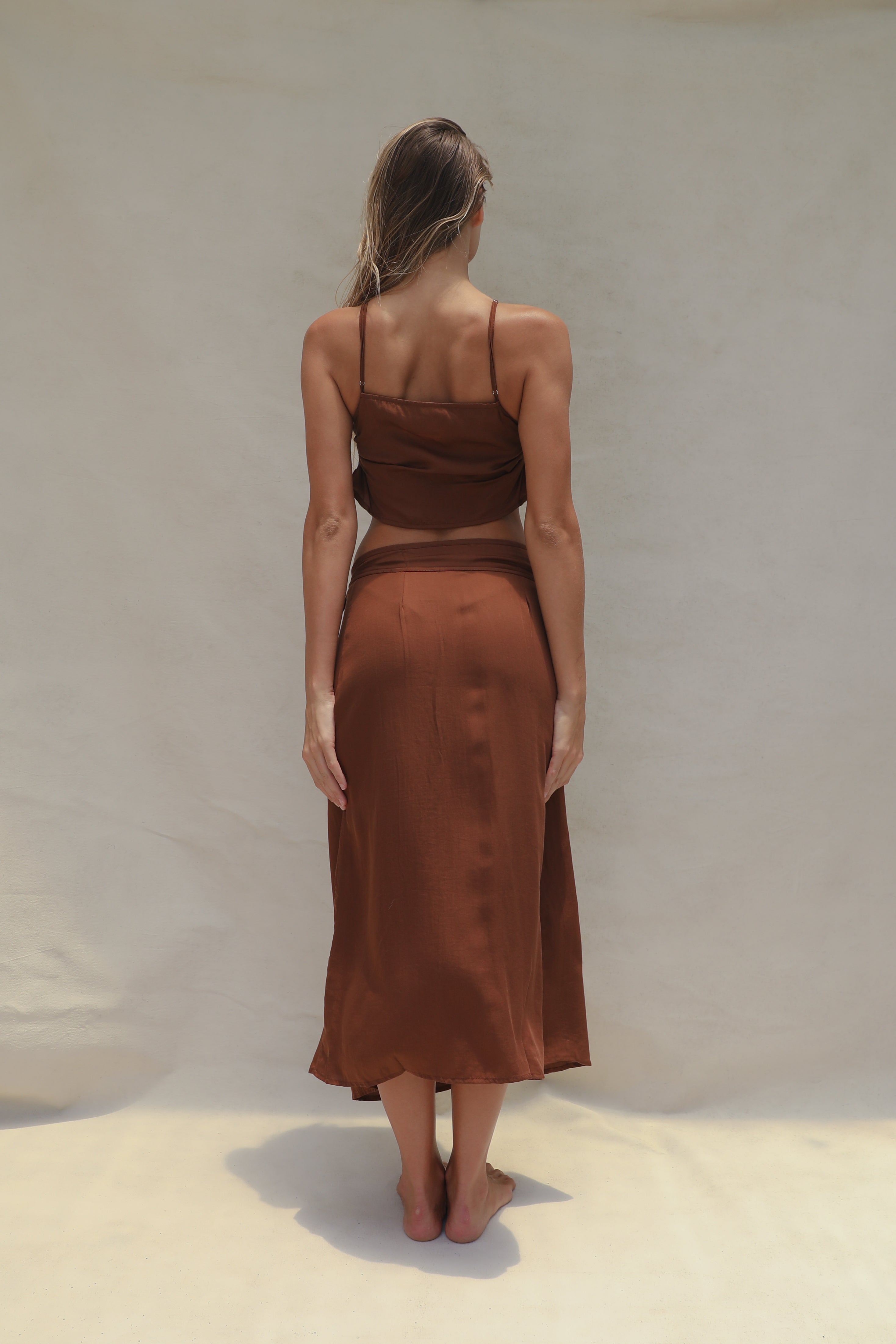 Holiday Wrap Skirt - Coconut Oil