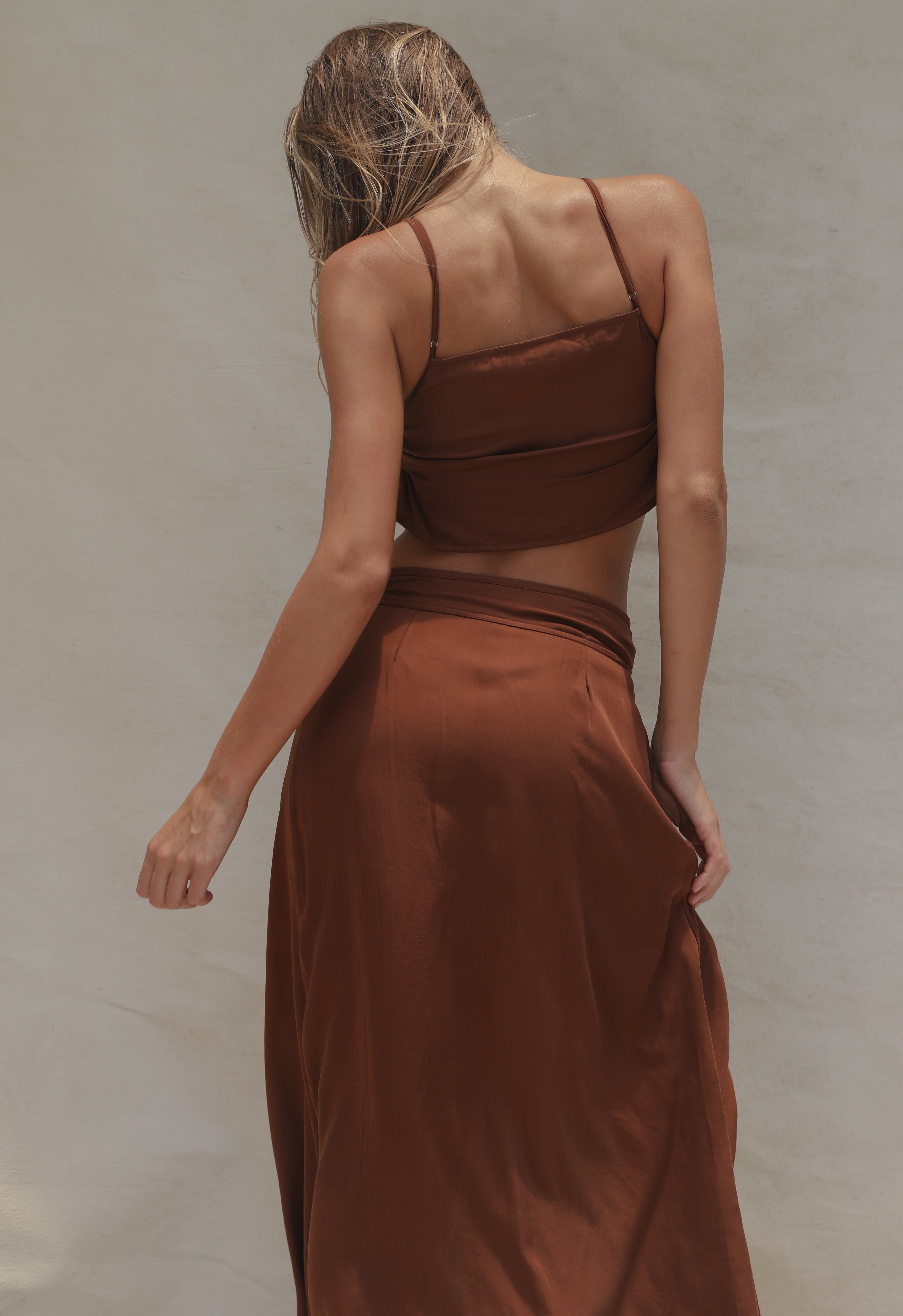 Holiday Wrap Skirt - Coconut Oil