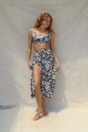 Holiday Wrap Skirt - Hibisco