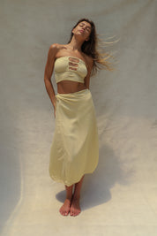 Holiday Wrap Skirt - Horchata