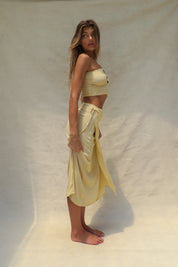 Holiday Wrap Skirt - Horchata