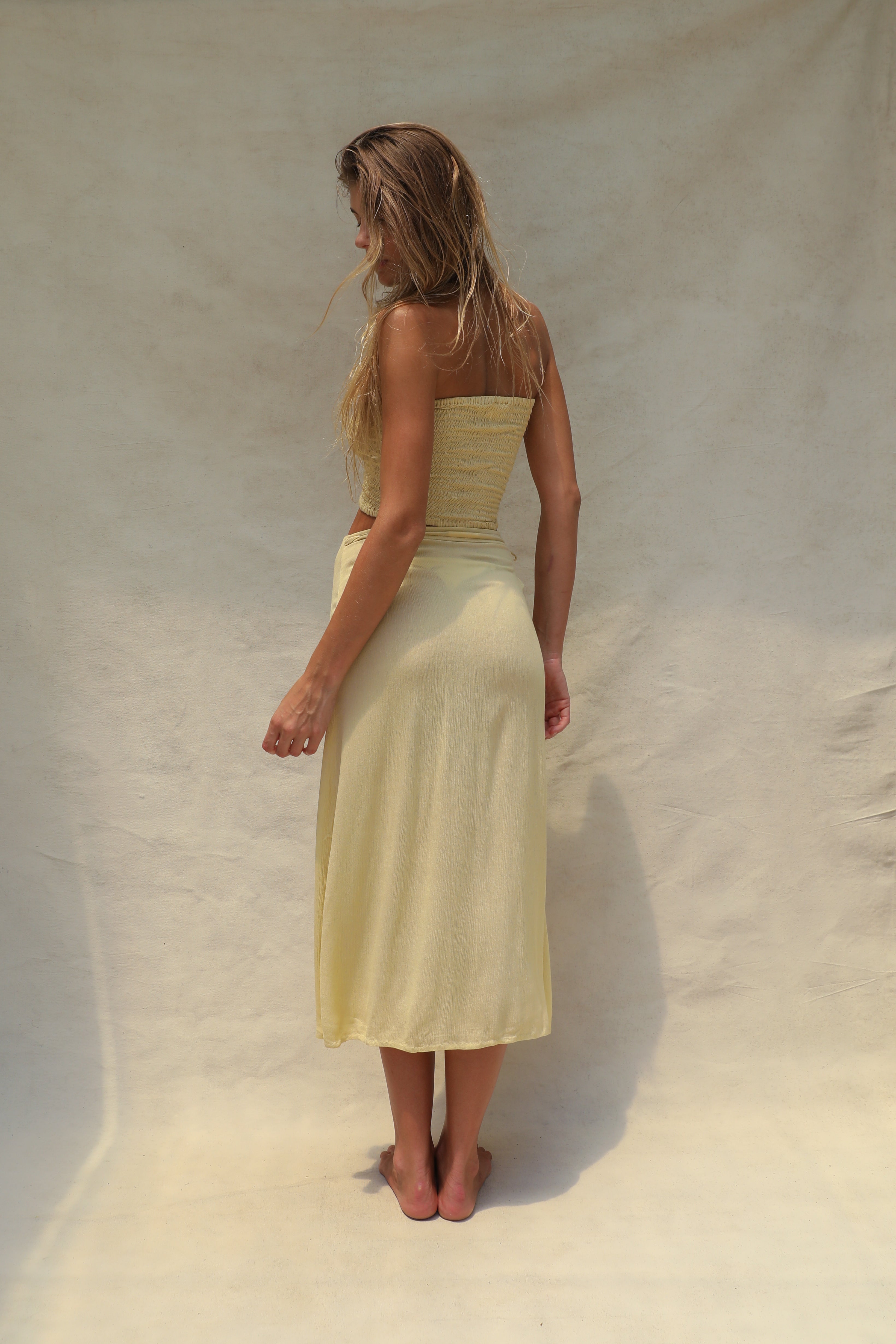 Holiday Wrap Skirt - Horchata