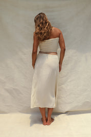 Holiday Wrap Skirt - Summer Sand
