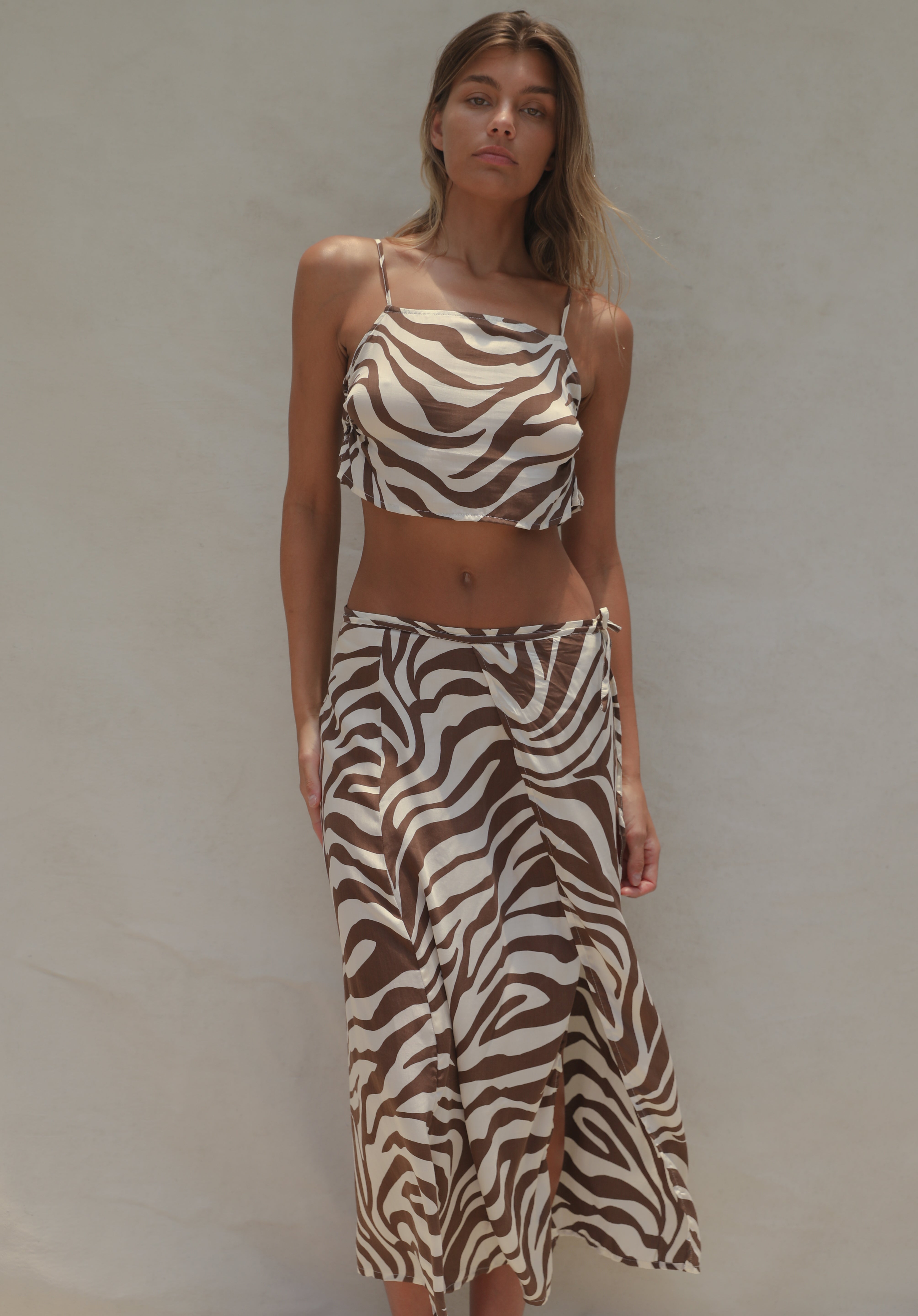 Holiday Wrap Skirt - Untamed