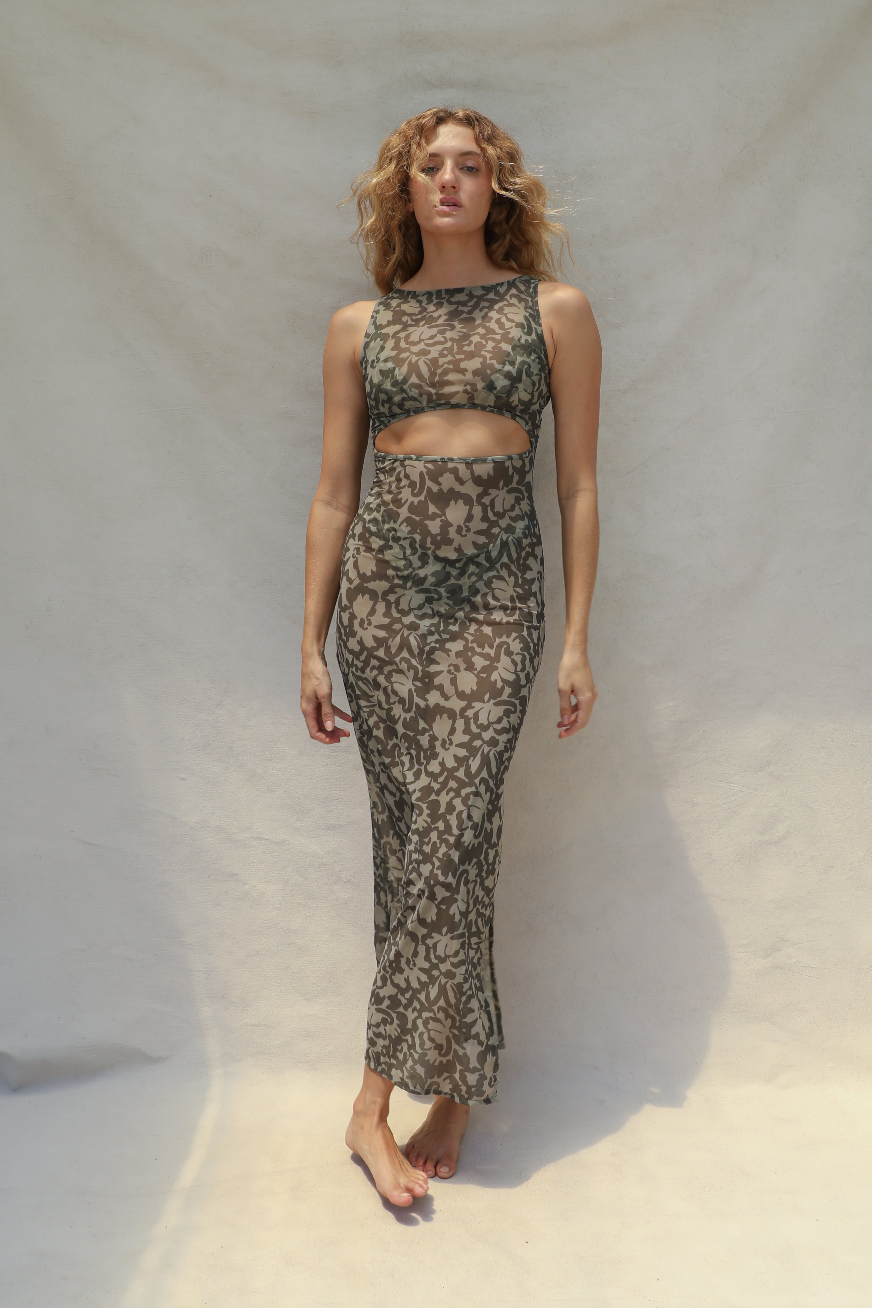 Konda Dress - Baja Bloom
