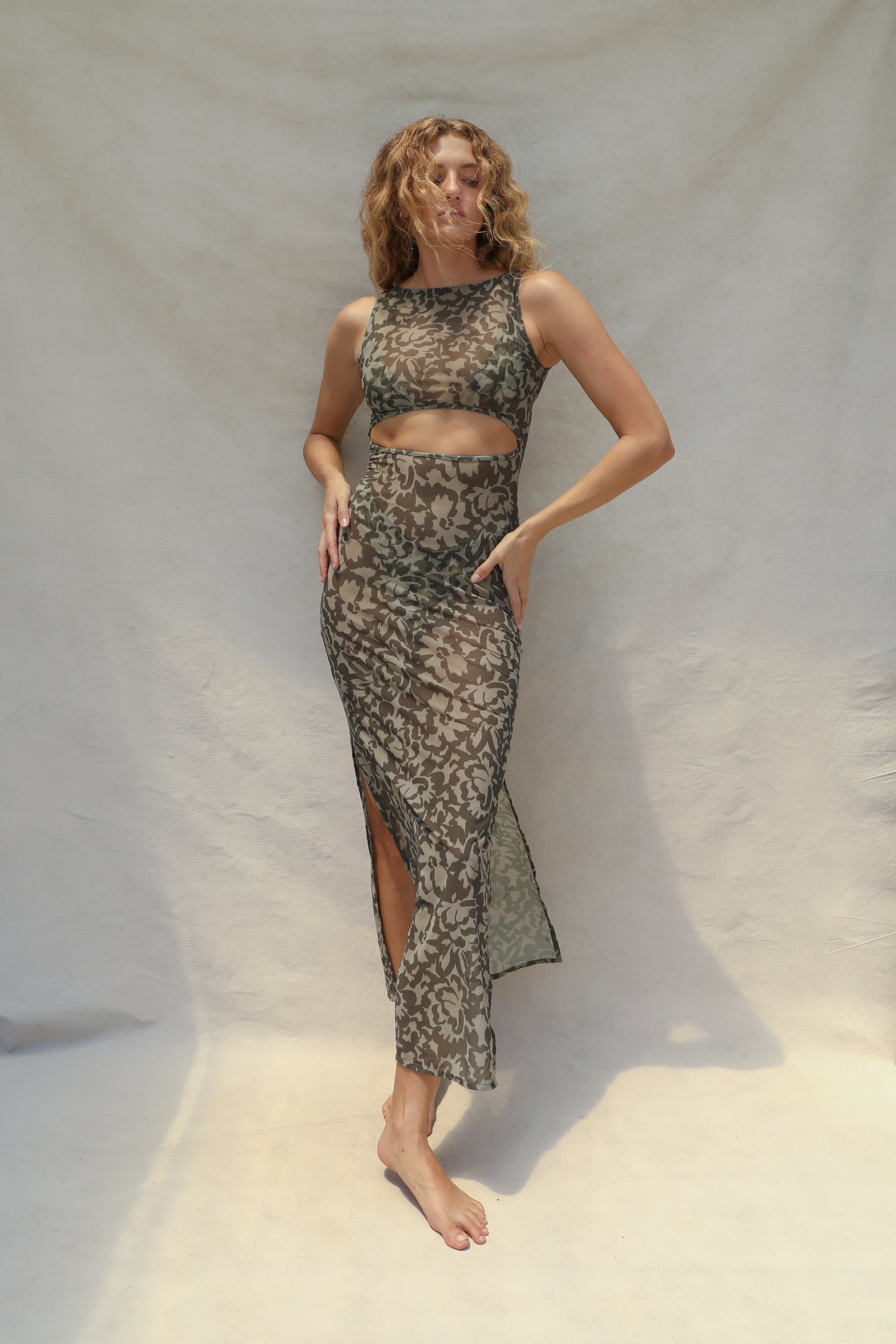 Konda Dress - Baja Bloom