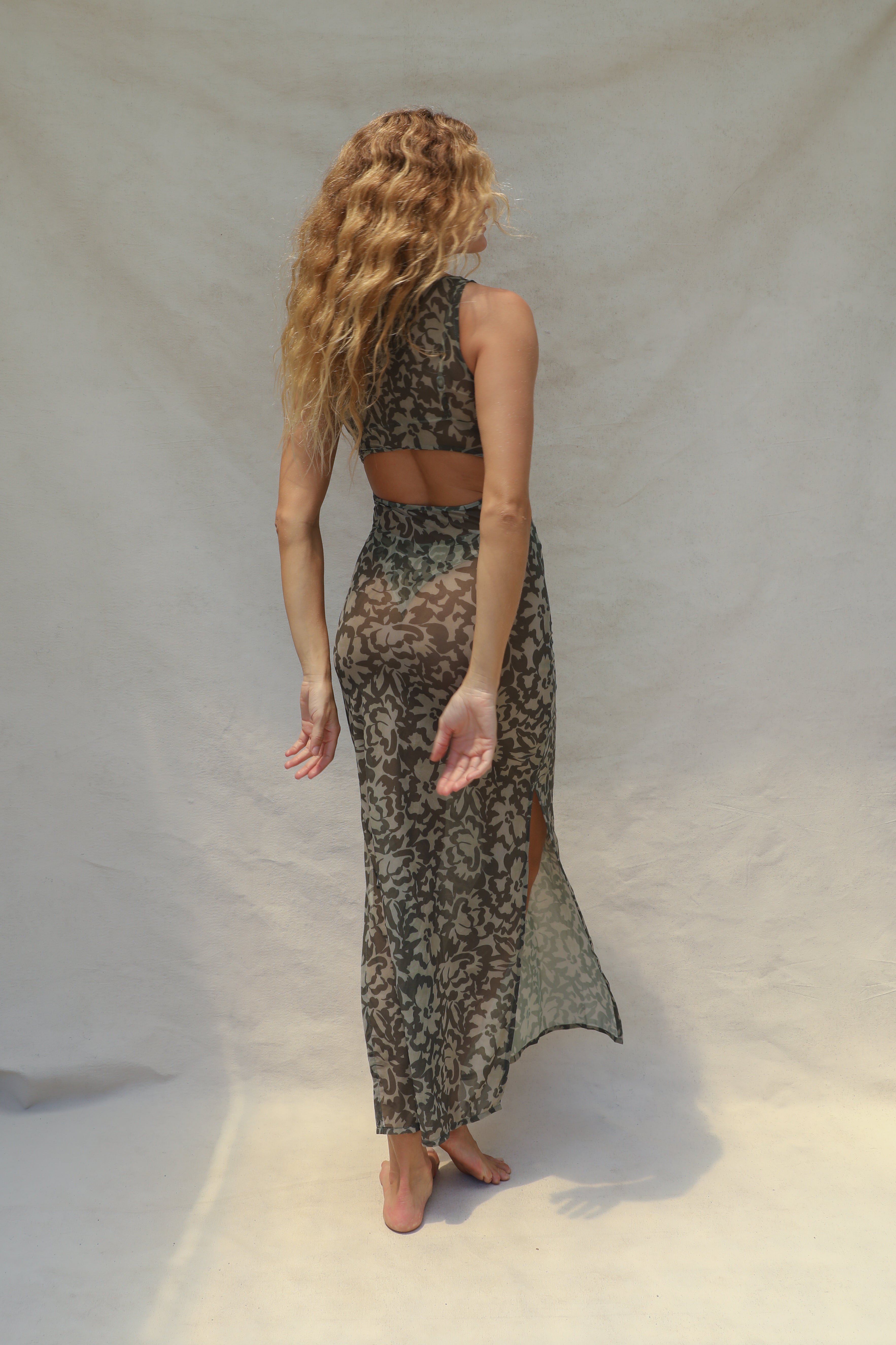 Konda Dress - Baja Bloom