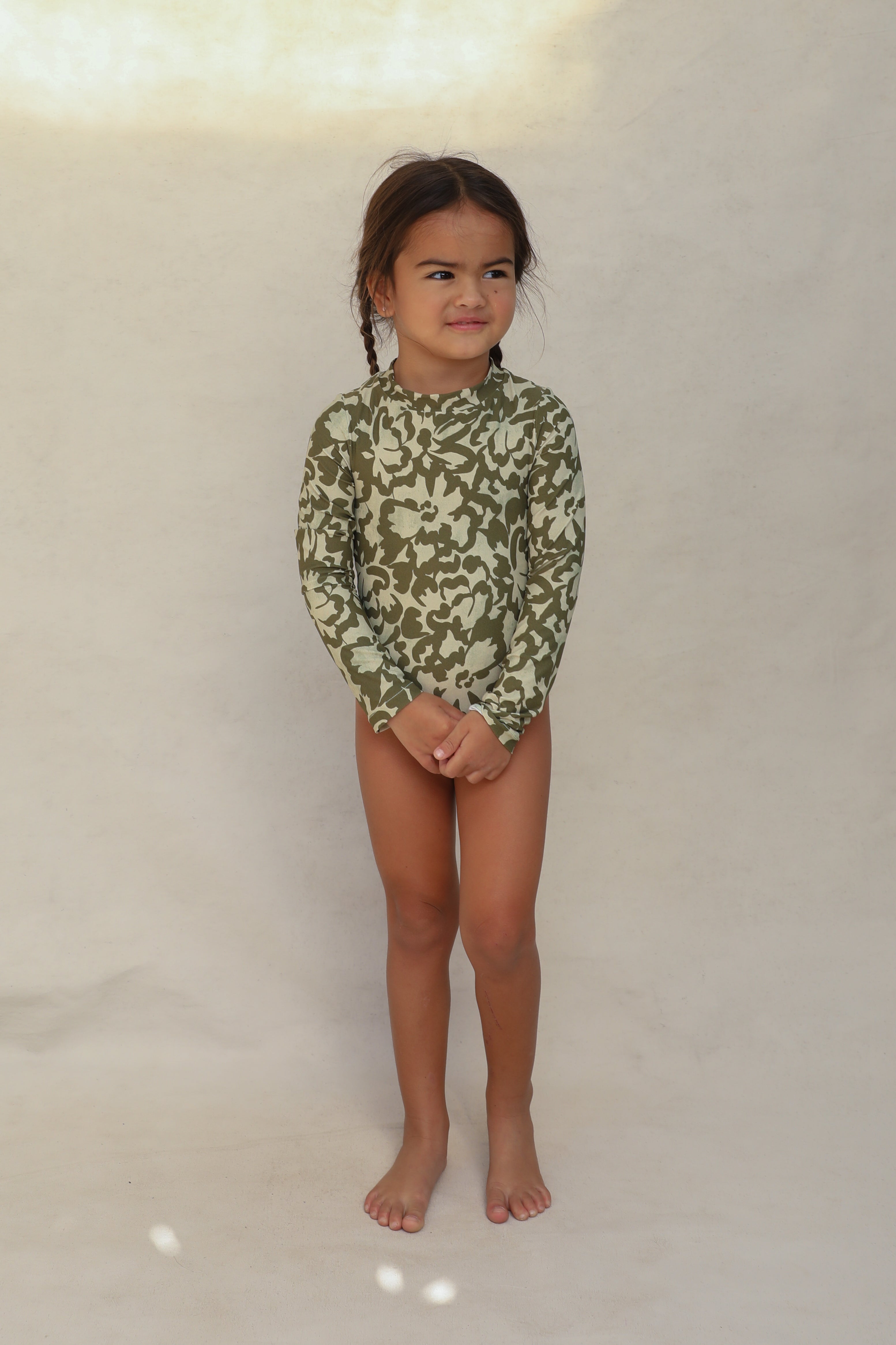 Lumi Mini Zip One Piece - Baja Bloom