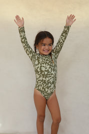 Lumi Mini Zip One Piece - Baja Bloom