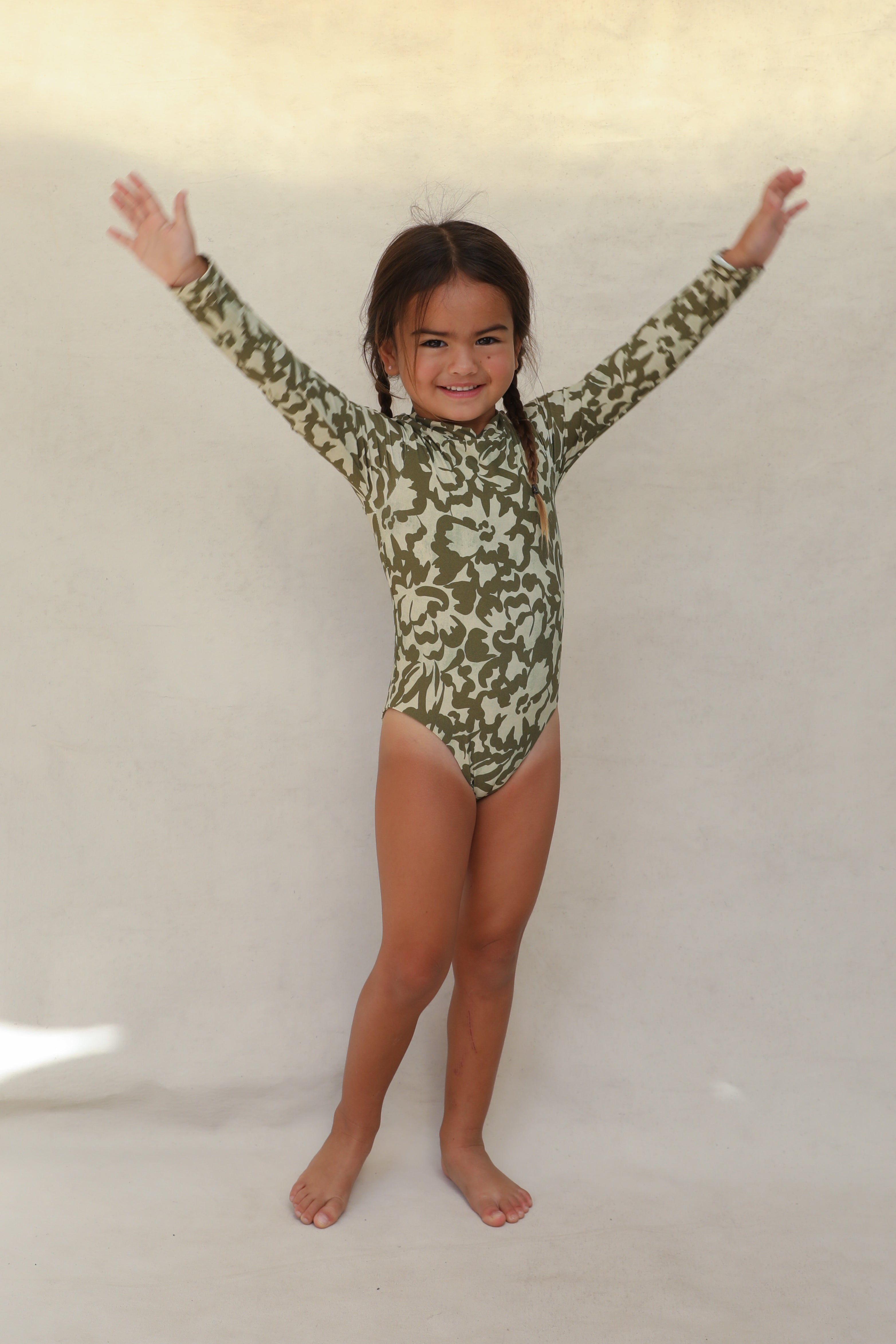 Lumi Mini Zip One Piece - Baja Bloom