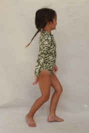 Lumi Mini Zip One Piece - Baja Bloom