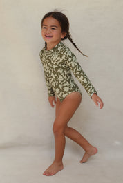 Lumi Mini Zip One Piece - Baja Bloom