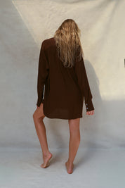 Mimi Shirt Dress - Earth