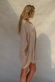 Mimi Shirt Dress - Moonlight