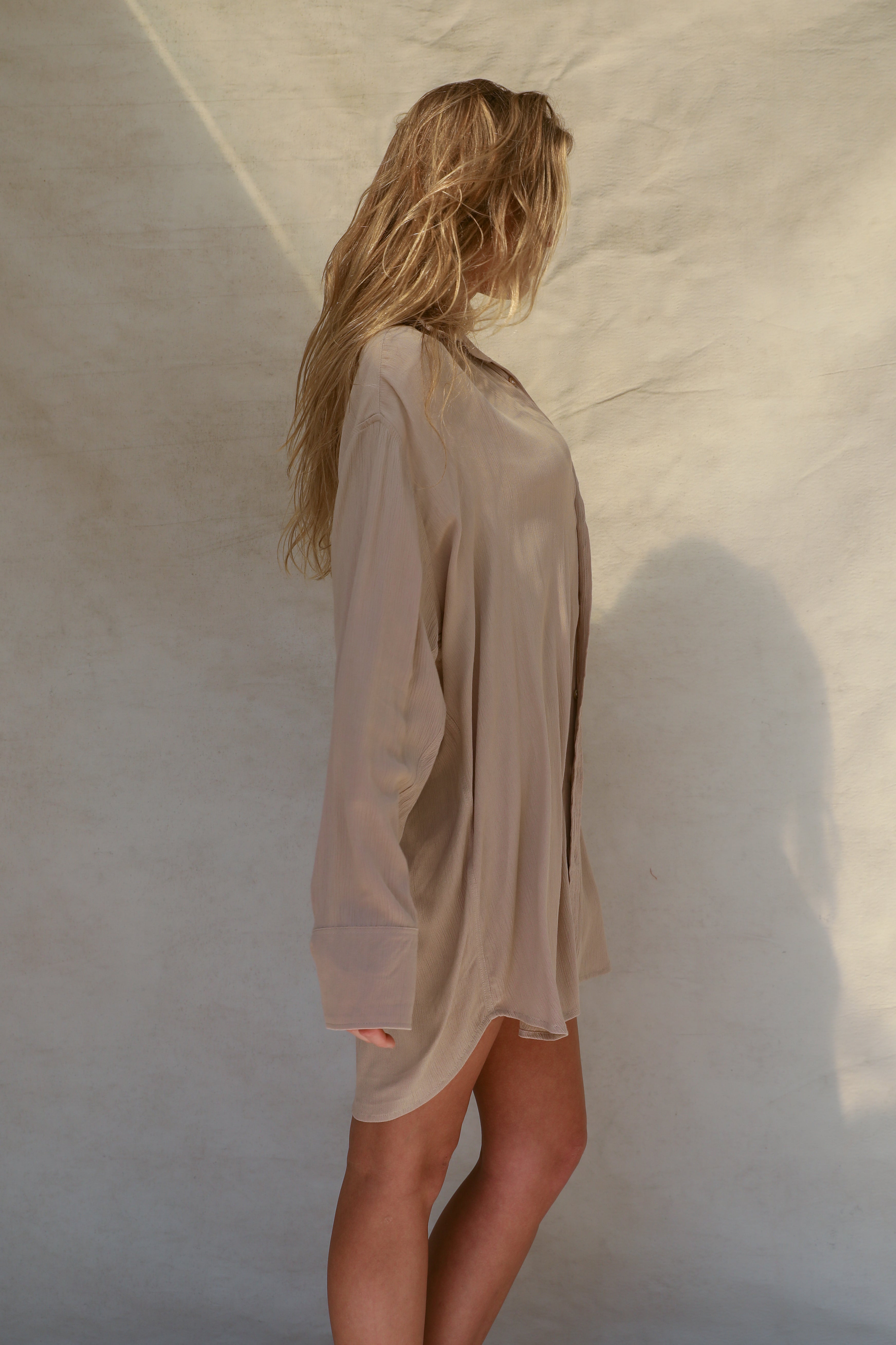 Mimi Shirt Dress - Moonlight