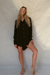 Mimi Shirt Dress - Stone