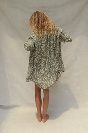 Mimi Shirt Dress - Baja Bloom