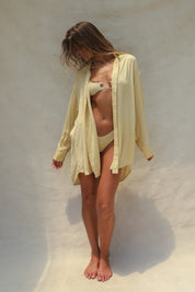 Mimi Shirt Dress - Horchata