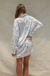 Mimi Shirt Dress - Sky Dream
