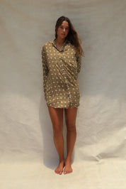 Mimi Shirt Dress - Vista Flor