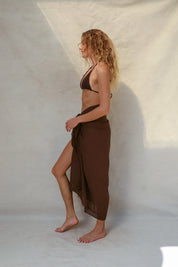 Mira Fringe Pareo - Earth