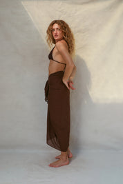 Mira Fringe Pareo - Earth