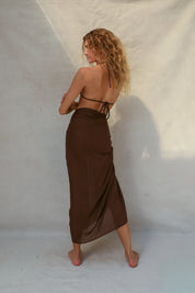 Mira Fringe Pareo - Earth