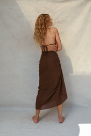 Mira Fringe Pareo - Earth