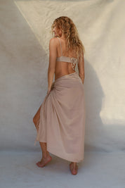 Mira Fringe Pareo - Moonlight