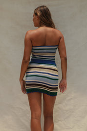 Elea Knit Mini Skirt - Cape Verde Stripe