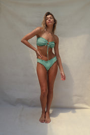 Quinn Bikini Bottom  - Herbal