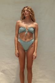 Quinn Bikini Bottom - Coastal