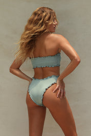Quinn Bikini Bottom - Coastal