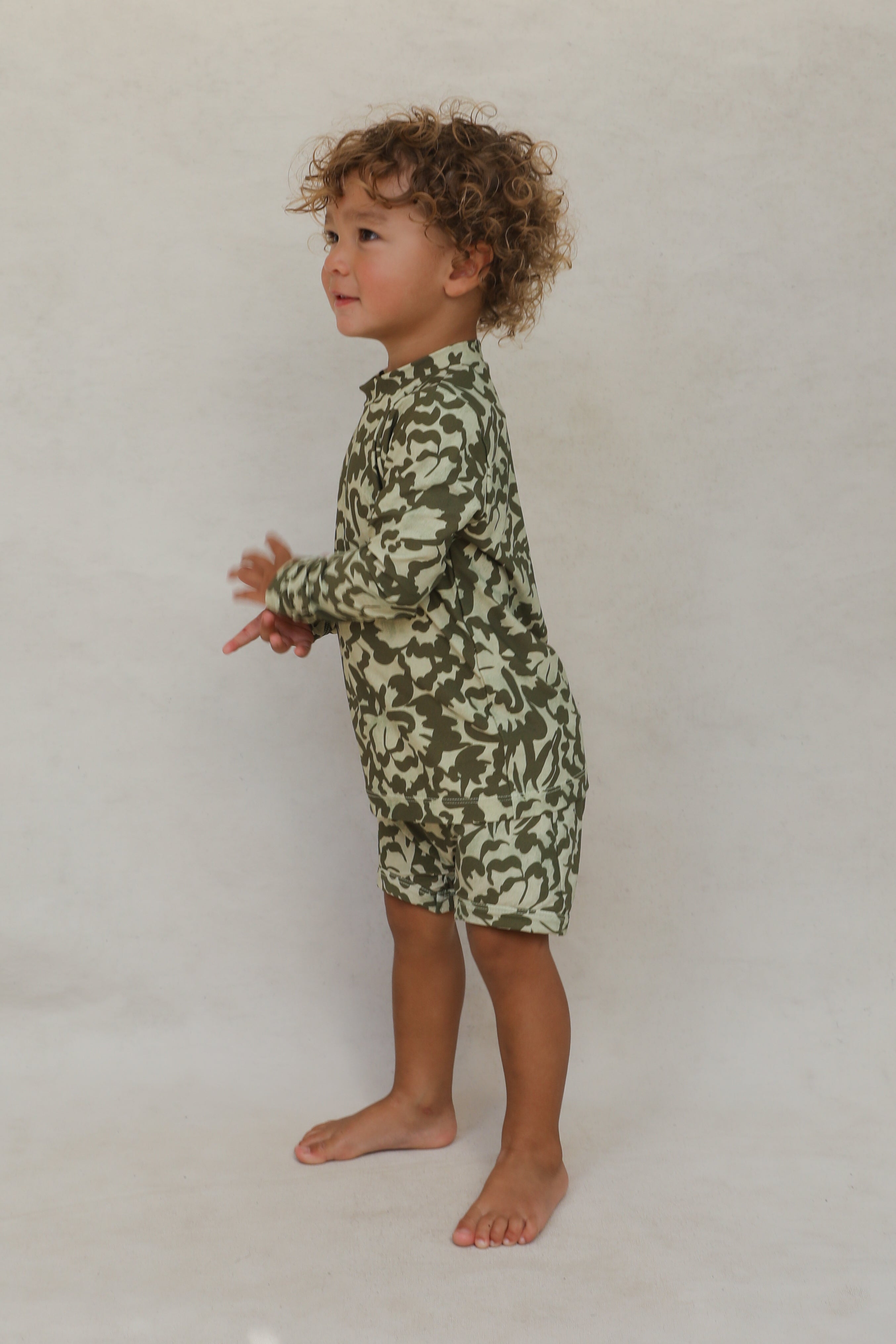 Roca Mini Rash Guard - Baja Bloom
