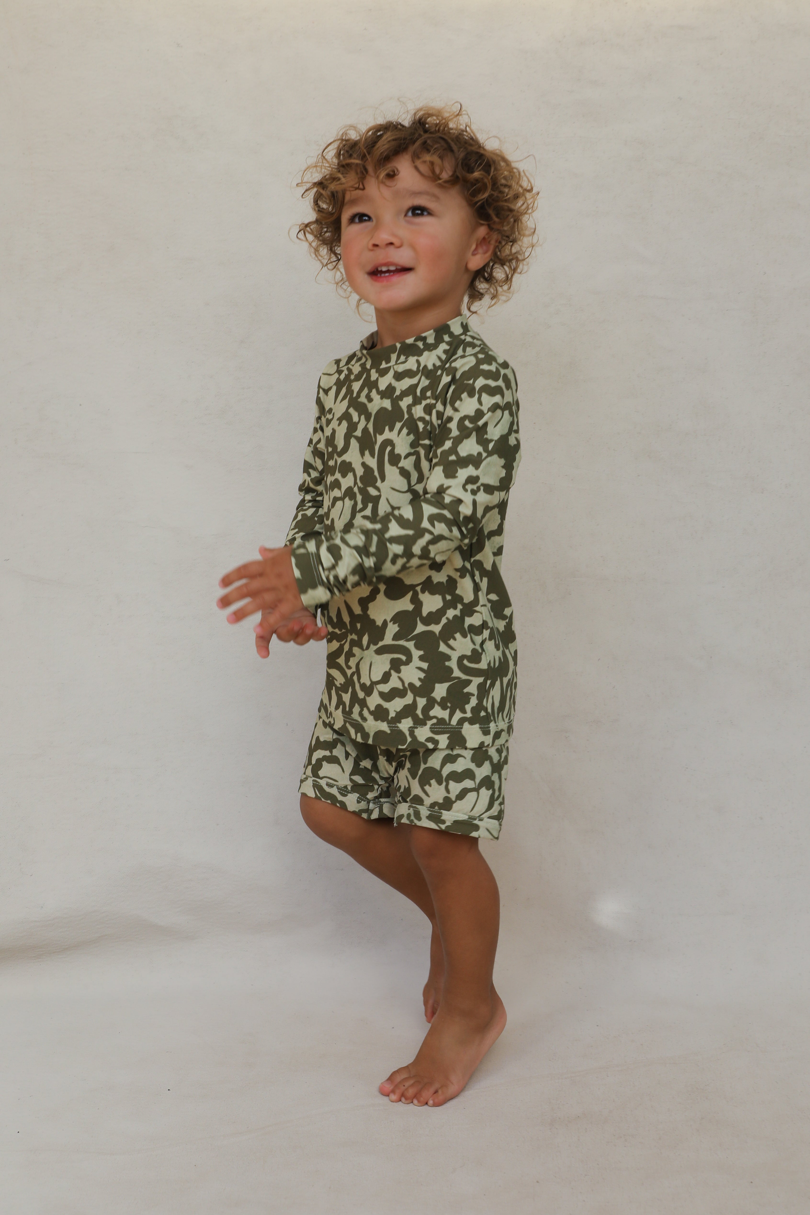 Roca Mini Rash Guard - Baja Bloom