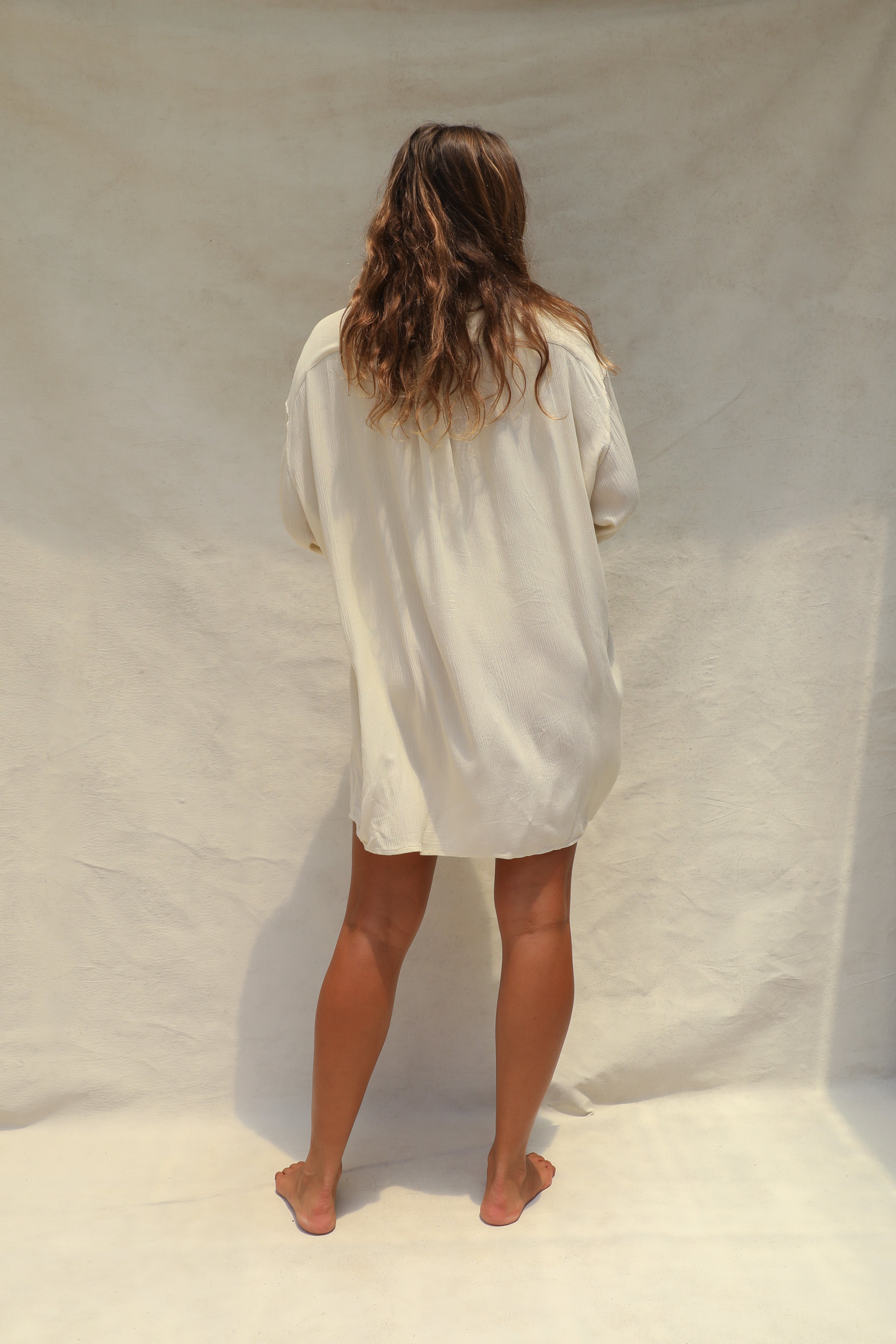Mimi Shirt Dress - Summer Sand