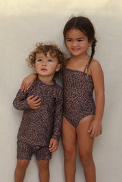 Willa Mini Asymmetrical One Piece - Selva
