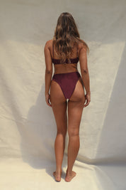 Sonny Bikini Top - Fig Ripple