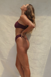 Sonny Bikini Top - Fig Ripple