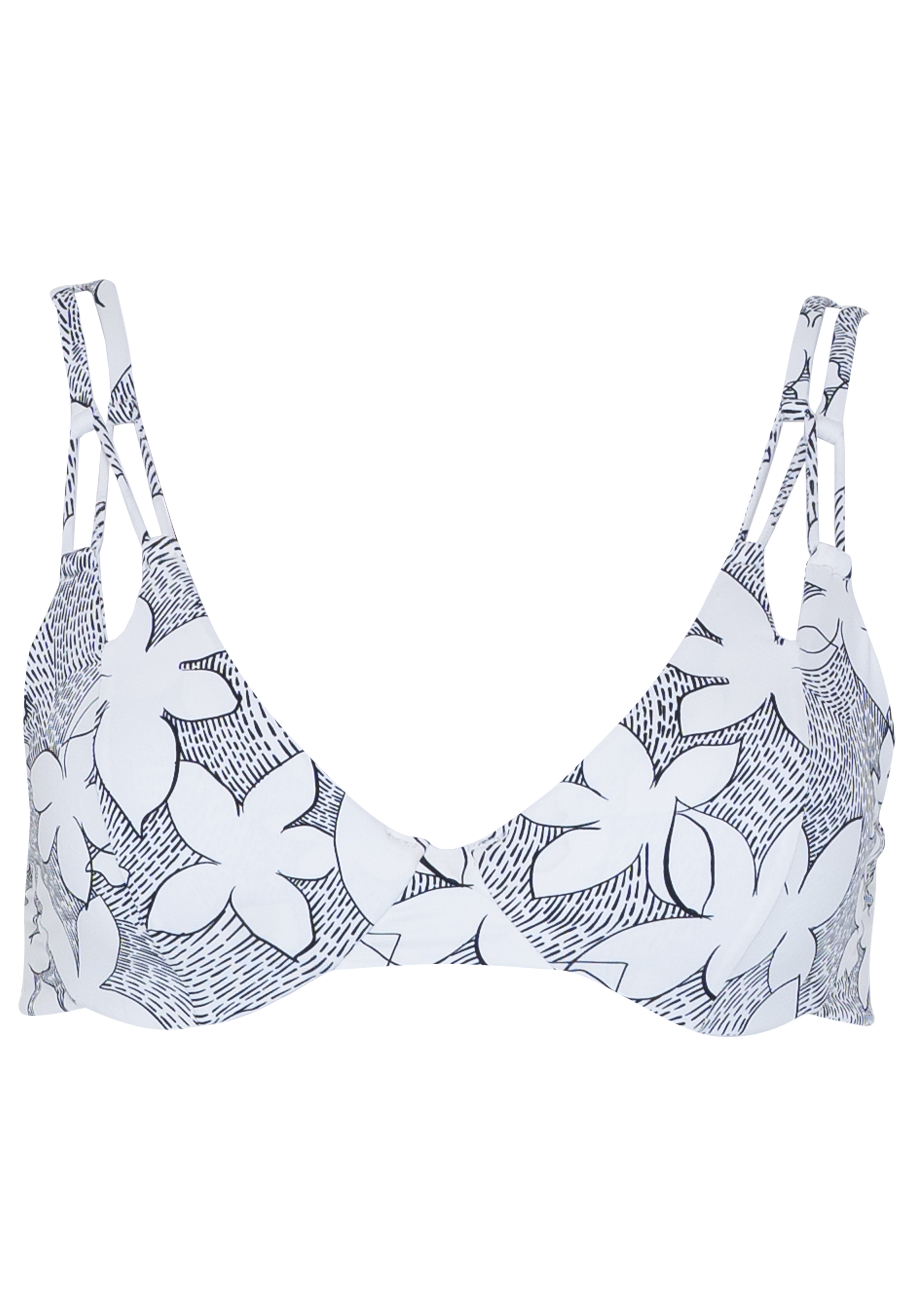 Finca Bikini Top - Cloud Blossom