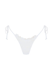 Bree Tie Side Bikini Bottom - Coconut