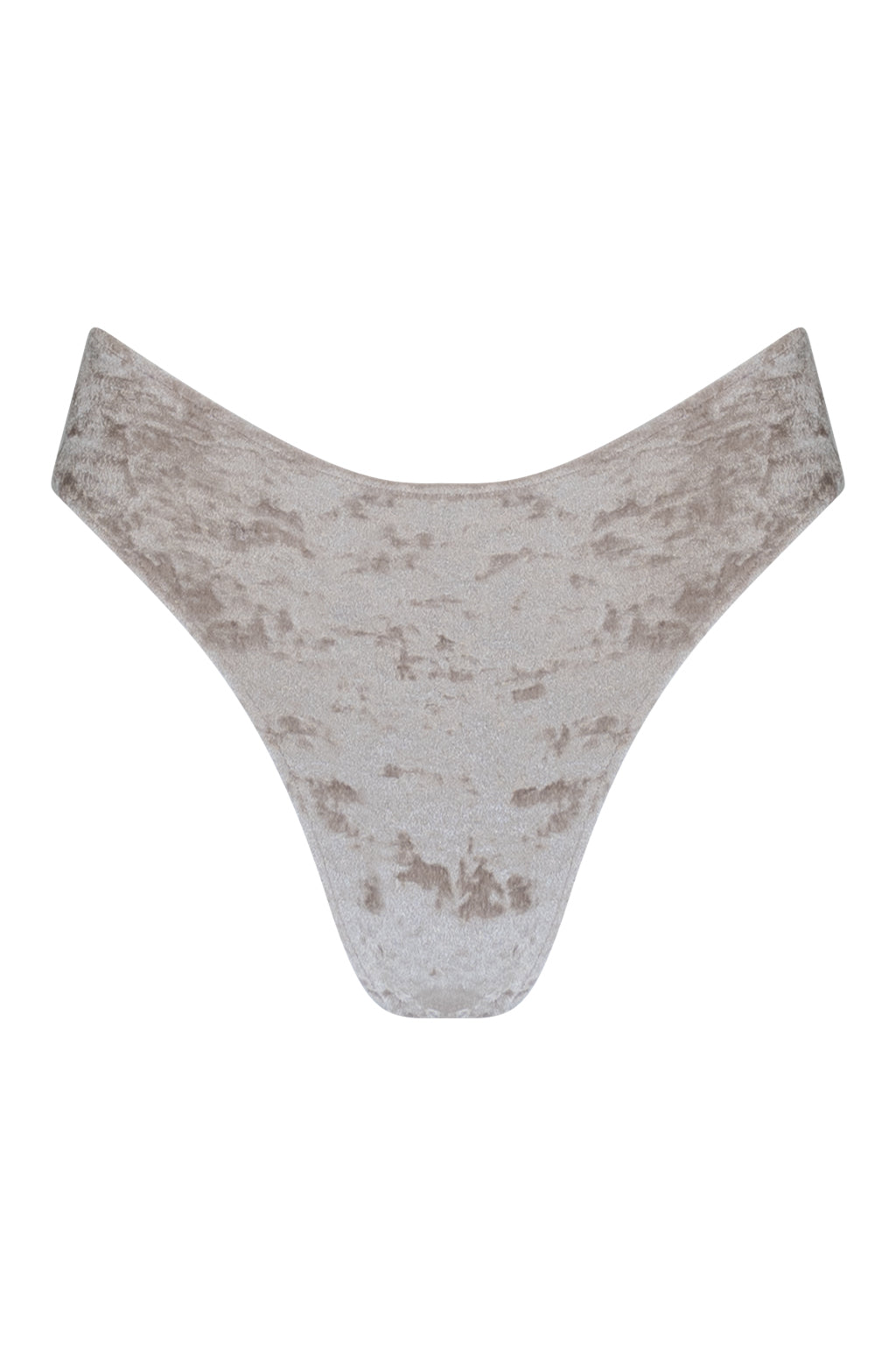 Zola Bikini Bottom - Natural Velvet