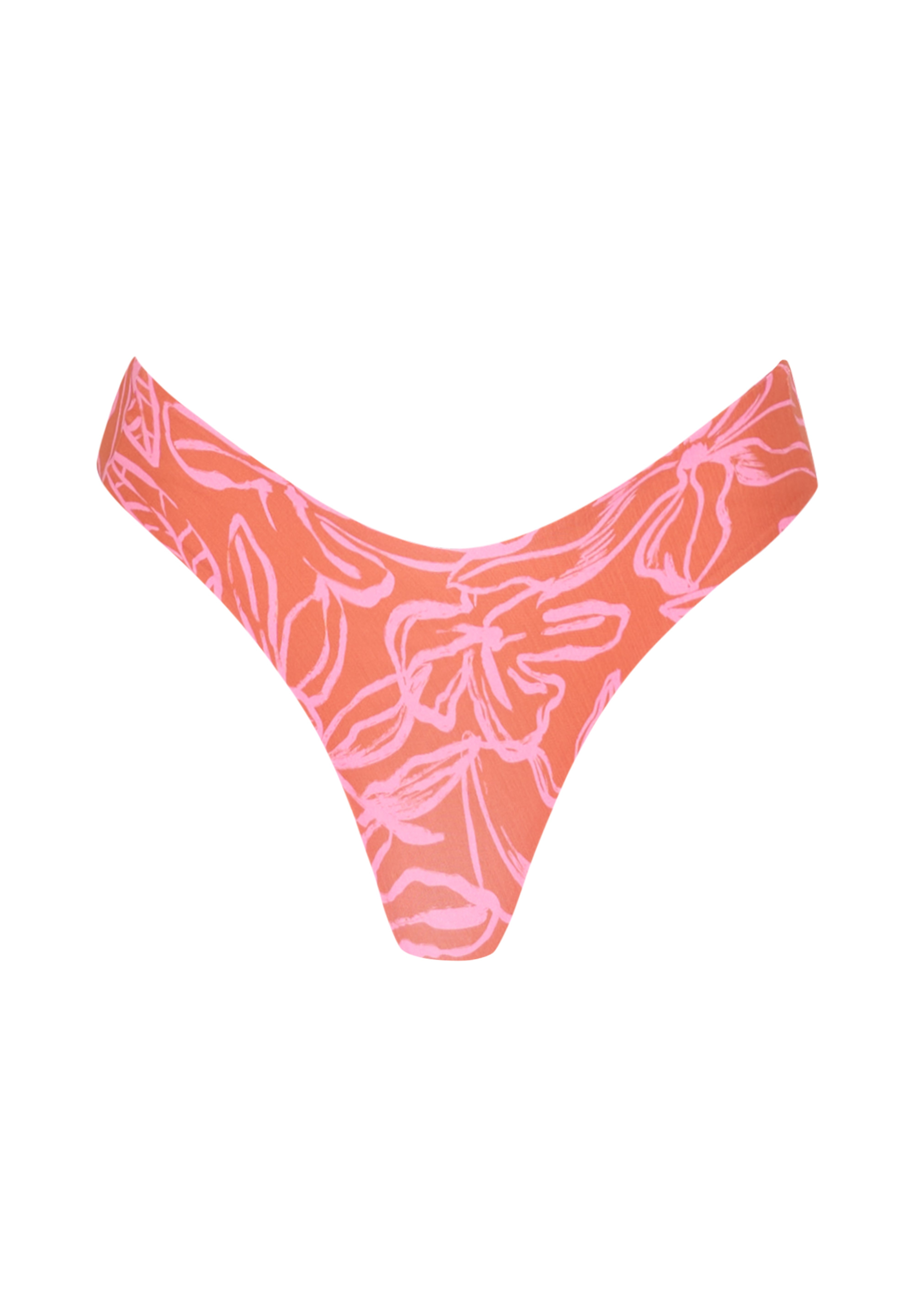 Tucker Bikini Bottom - Tigerlily