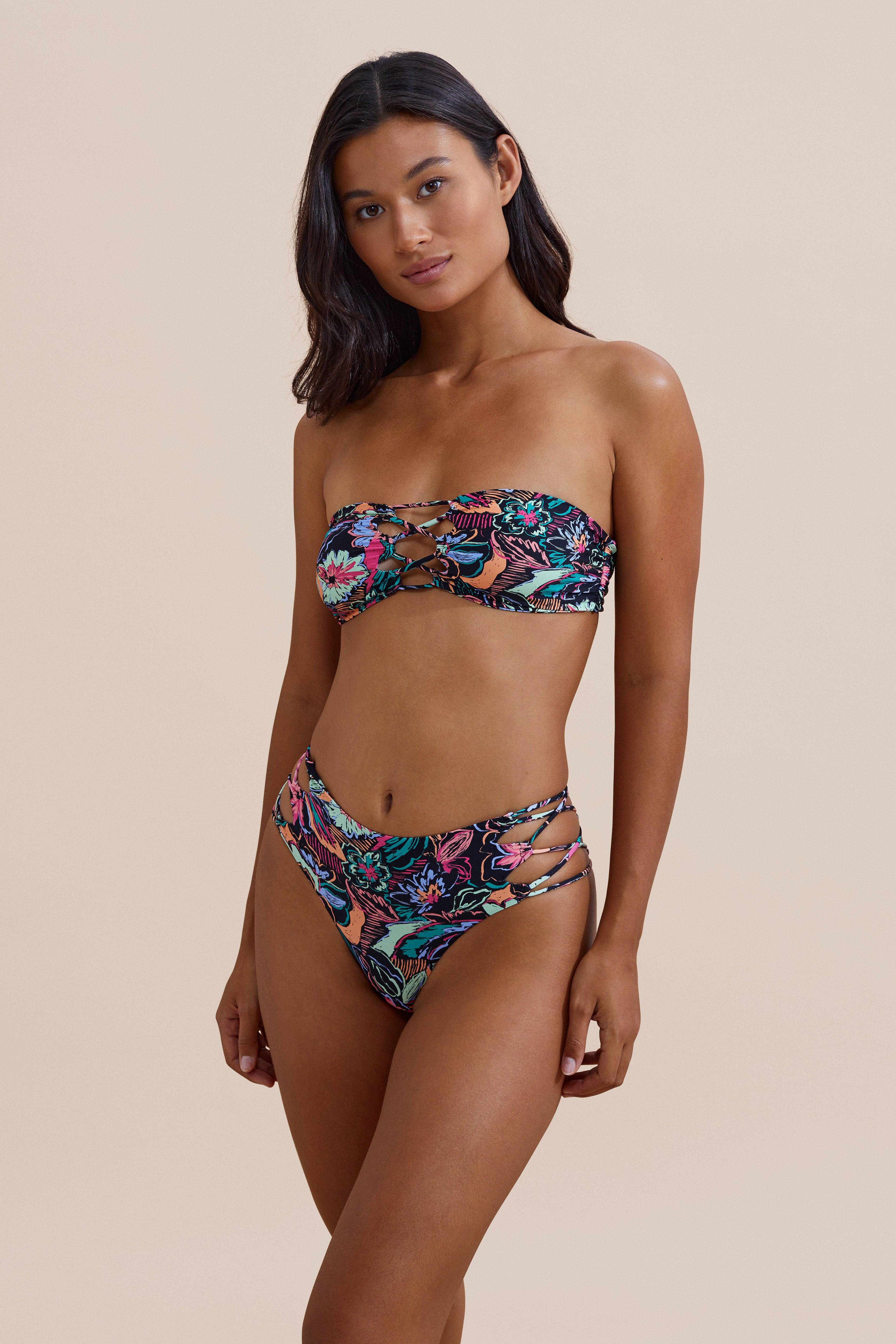 [2000ARCHIVES] NYMPH BIKINI BOTTOM ★大人気★ Billabong Visions Of Paradise Bikini Bottom | Hobie Surf Shop