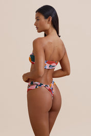 Ecom image model wearing lele bikini top and bijou bottom