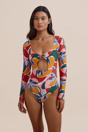 Suka Surf Suit - Botanical