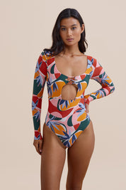 Suka Surf Suit - Botanical