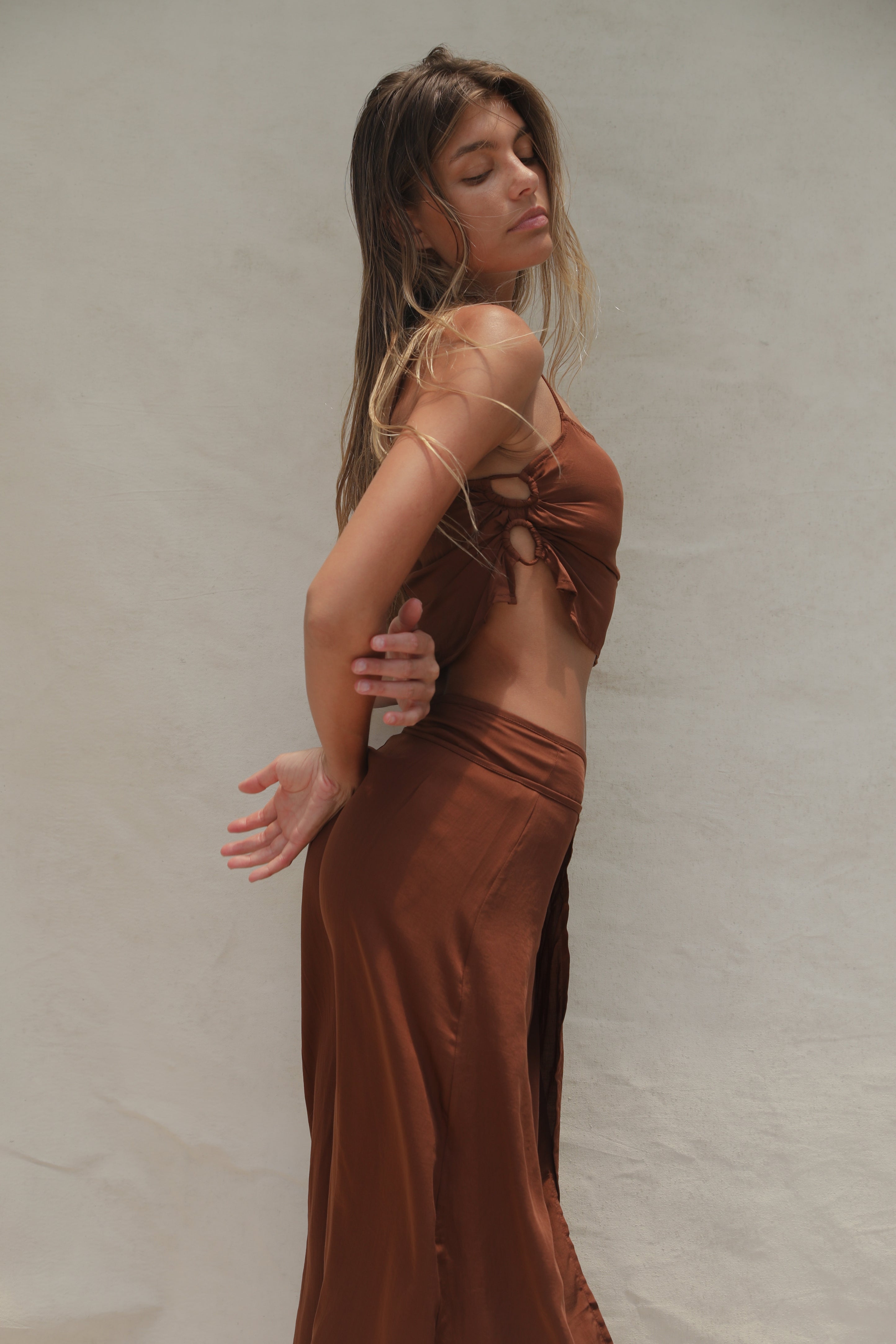 Holiday Wrap Skirt - Coconut Oil