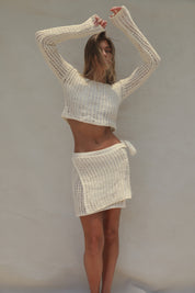 Costa Knit Top - Natural